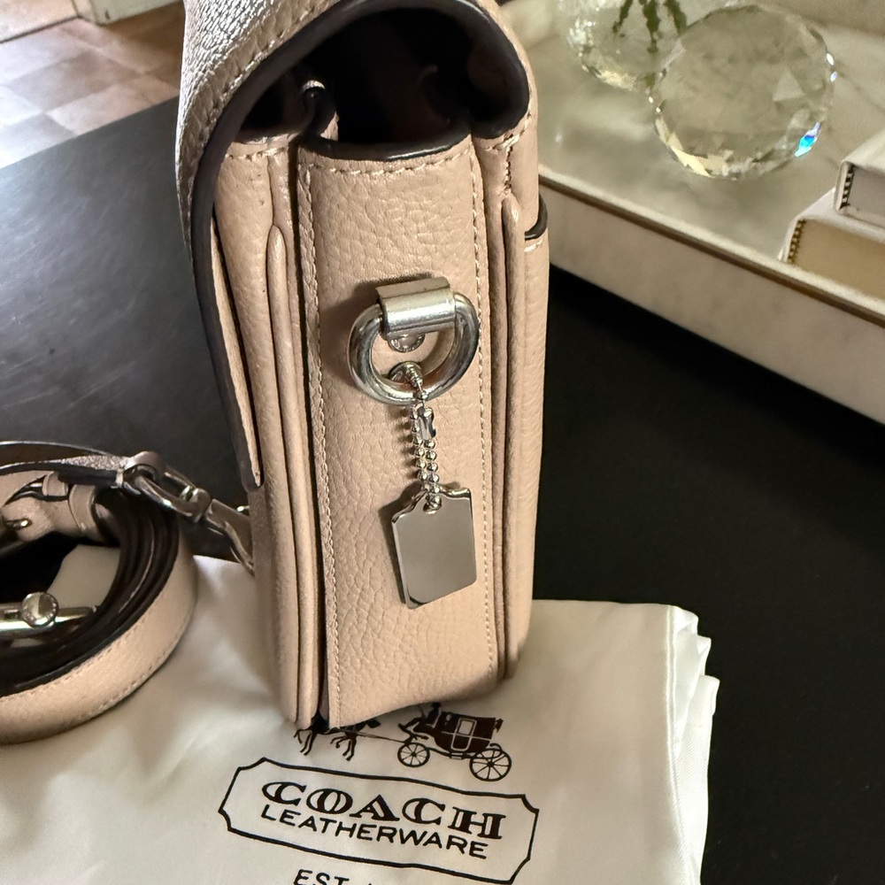 Coach Cassie Taupe Pebbled Leather - Picture 5 of 12